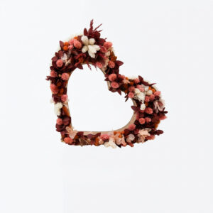 Corazón de Flores Preservadas